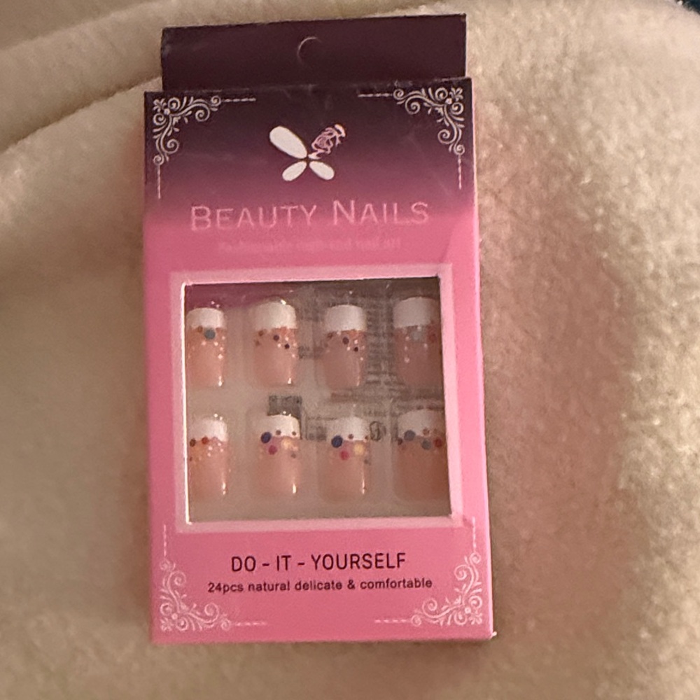 Pink DIY Nail Art Set